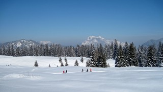 grandiose Bergkulisse