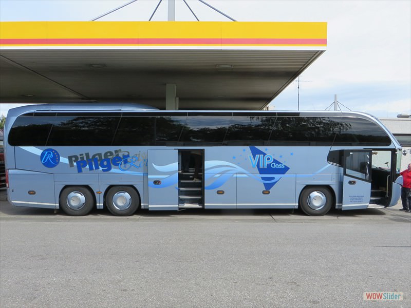 Unser Reisebus von Pilger-Reisen Unser Reisebus von Pilger-Reisen