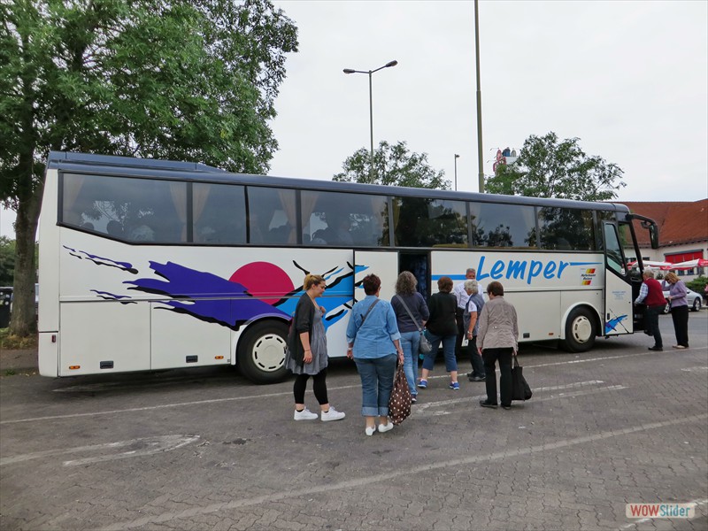 Start in Duisburg nach Prag Start in Duisburg nach Prag